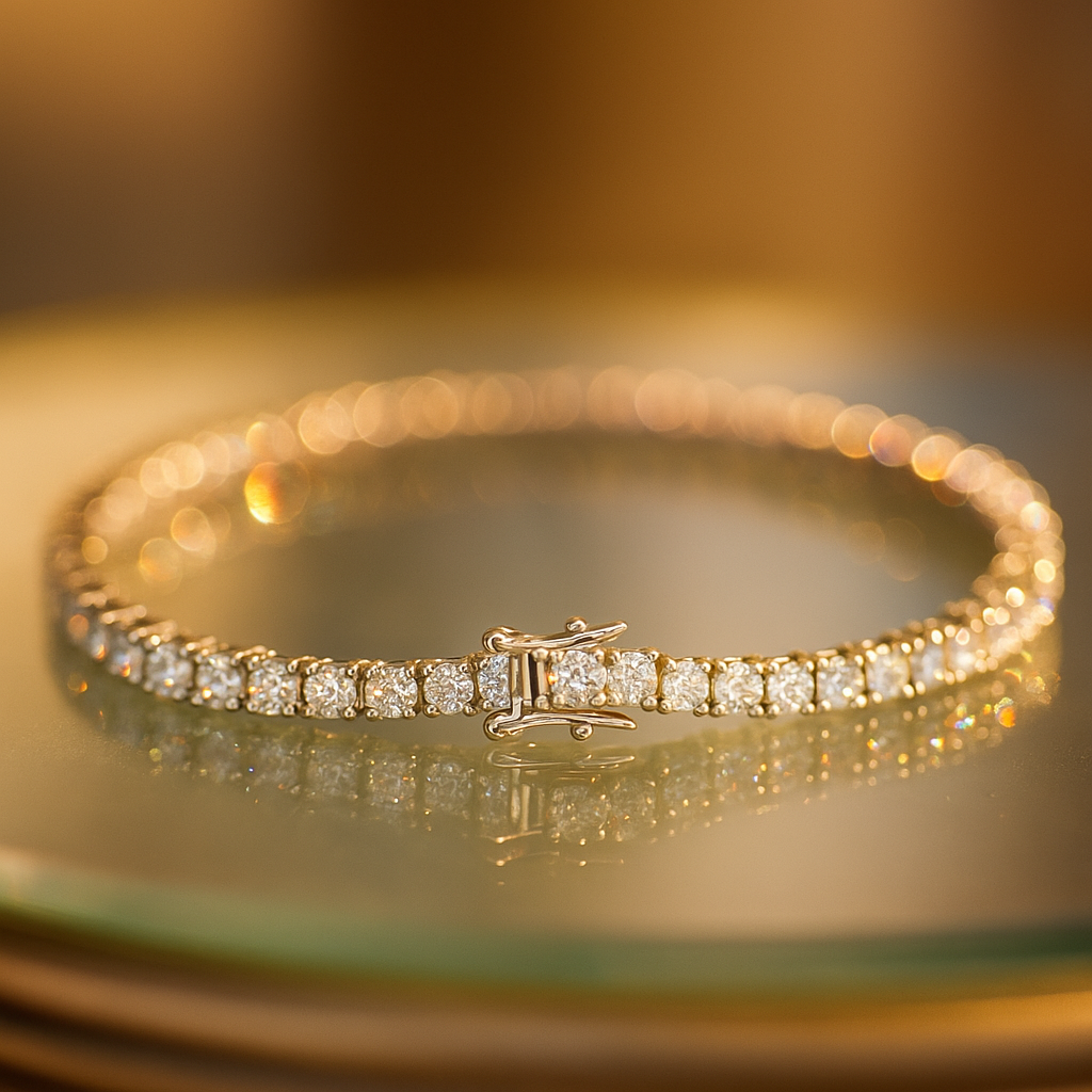 Tennis Moissanite Bracelet