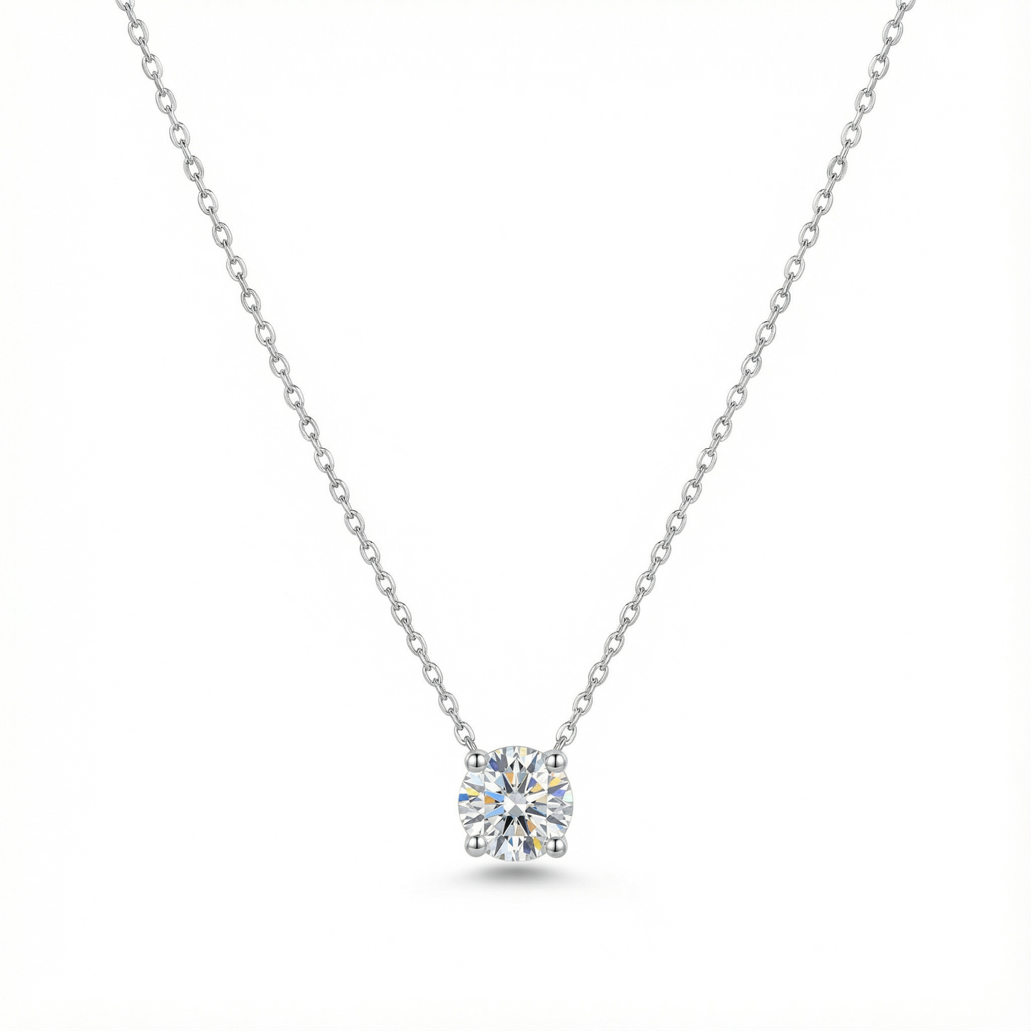 Classic Moissanite Necklace