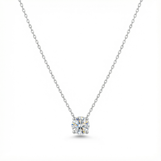 Classic Moissanite Necklace