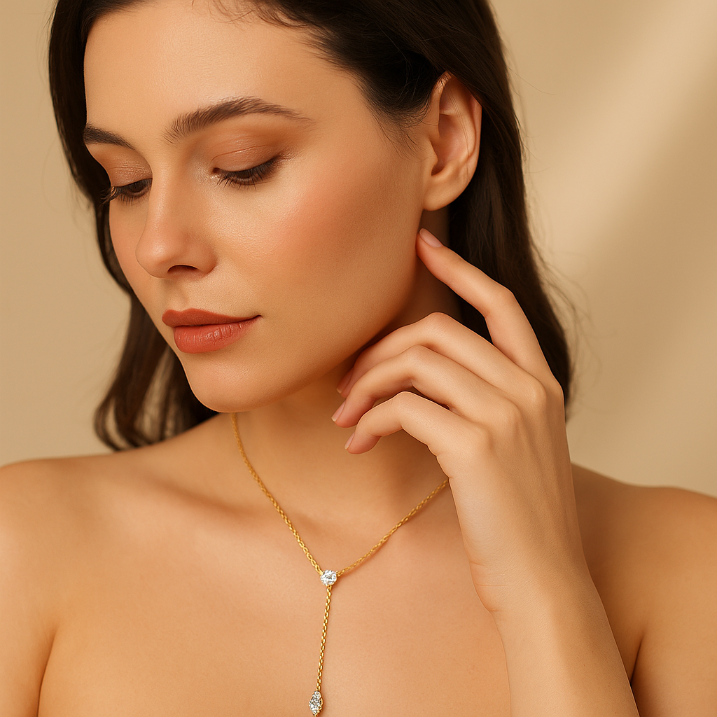 שרשרת מואיסנייט יוקרתית