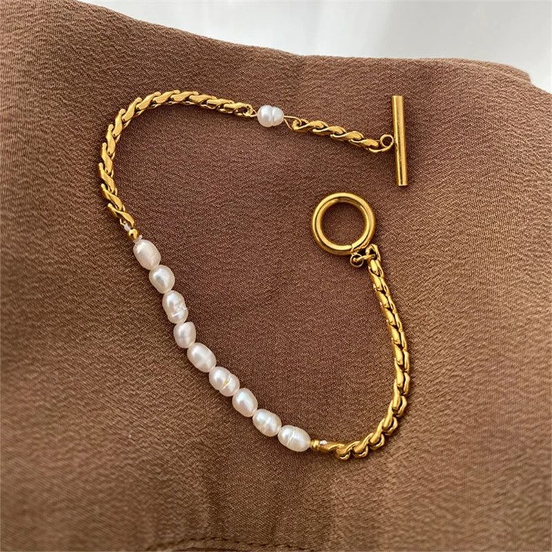 Elegant Pearls Bracelet