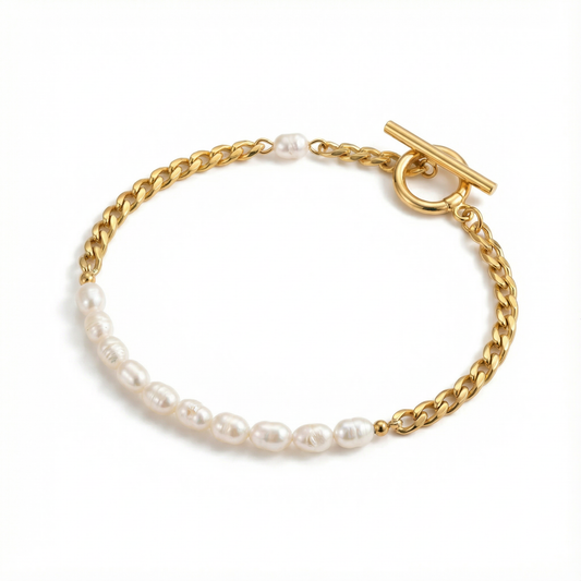 Elegant Pearls Bracelet