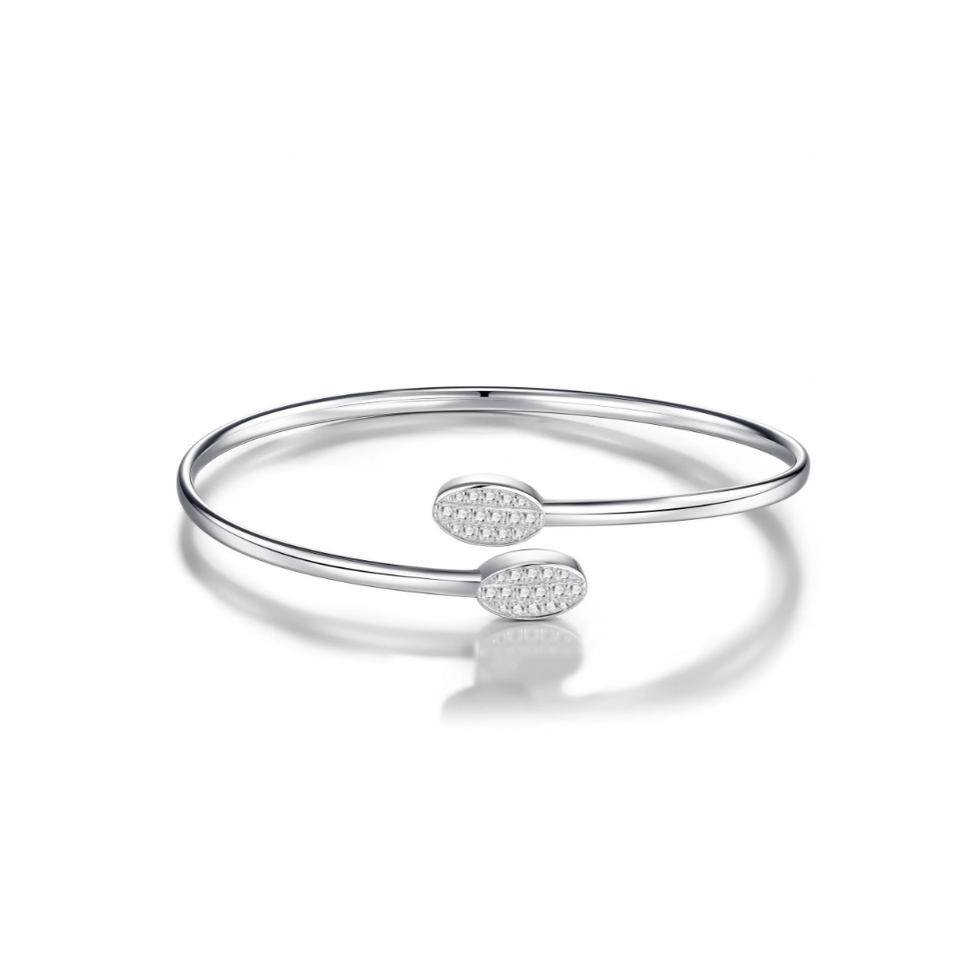 Bypass Moissanite Bracelet