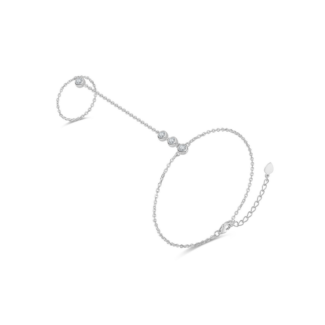 Moissanite Hand Chain