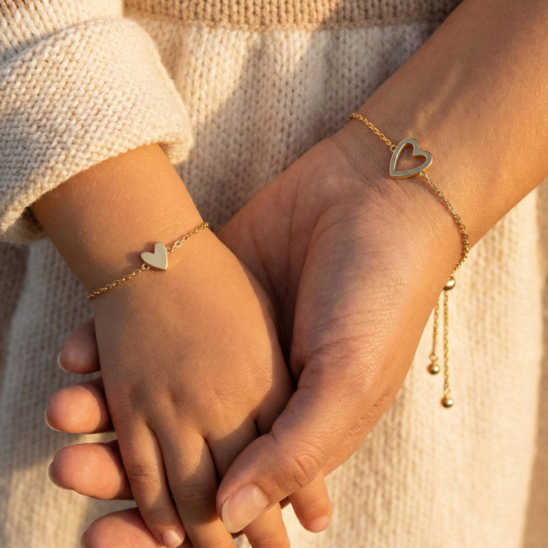 Matching Hearts Bracelet