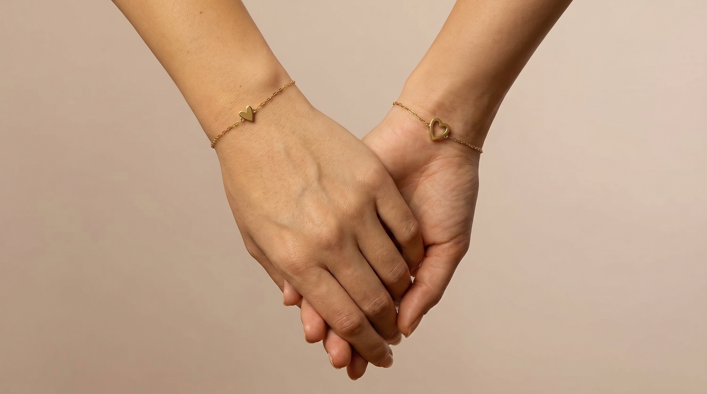 Matching Hearts Bracelet