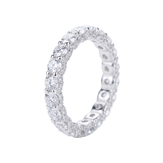 Crown Moissanite Ring